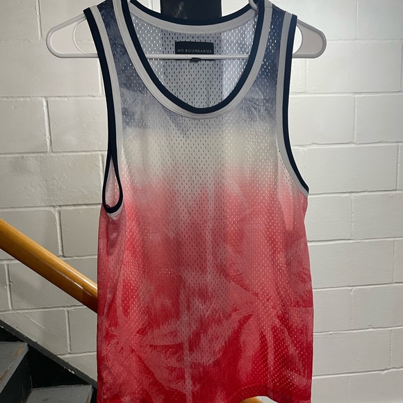 Palm Tree Mesh Tank - Picture 1 of 3